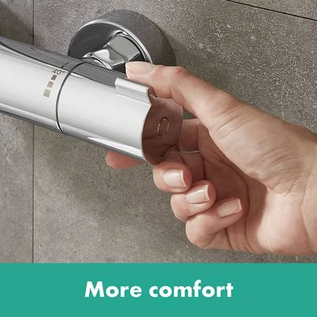Hansgrohe Ecostat 1001 CL Thermostatic Exposed Bath Shower Mixer - 13201000 3 Hansgrohe Ecostat 1001 CL Thermostatic Exposed Bath Shower Mixer - 13201000 - Image 2