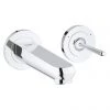 Grohe Eurodisc Joy Wall Mounted 2 Hole Basin Mixer - Chrome - 19968000 2 Grohe Eurodisc Joy Wall Mounted 2 Hole Basin Mixer - Chrome - 19968000 -Wall Mounted Taps Sales Store 19968000 P