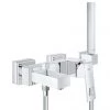 Grohe Eurocube Wall Mounted Bath Shower Mixer and Kit - 23141000 -Wall Mounted Taps Sales Store 23141000 P1