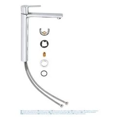 Grohe Lineare Tall Mono Basin Mixer - 23405001 11 Grohe Lineare Tall Mono Basin Mixer - 23405001 -Wall Mounted Taps Sales Store 23405001 D3 460