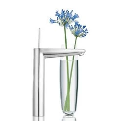 Grohe Eurodisc Joy Tall Mono Basin Mixer - Chrome - 23428000 -Wall Mounted Taps Sales Store 23428000 D1 460