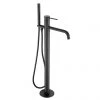 JTP Vos Matt Black Freestanding Bath Shower Mixer -Wall Mounted Taps Sales Store 28534MB P