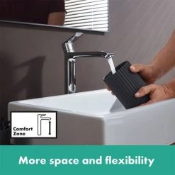 Hansgrohe Metris Single Lever Basin Mixer 260 with Pop-up Waste - 31082000 12 Hansgrohe Metris Single Lever Basin Mixer 260 with Pop-up Waste - 31082000 -Wall Mounted Taps Sales Store 31082000 ai5 460