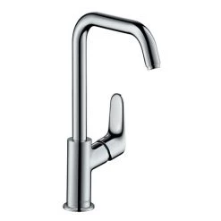 Hansgrohe Focus Single Lever Basin Mixer 240 with Swivel Spout without Waste - 31519000