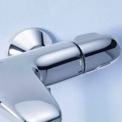 Grohe Grohtherm TMV2 1000 Wall Mounted Thermostatic Bath Shower Mixer - 34155003 9 Grohe Grohtherm TMV2 1000 Wall Mounted Thermostatic Bath Shower Mixer - 34155003 -Wall Mounted Taps Sales Store 34155003 D3 460