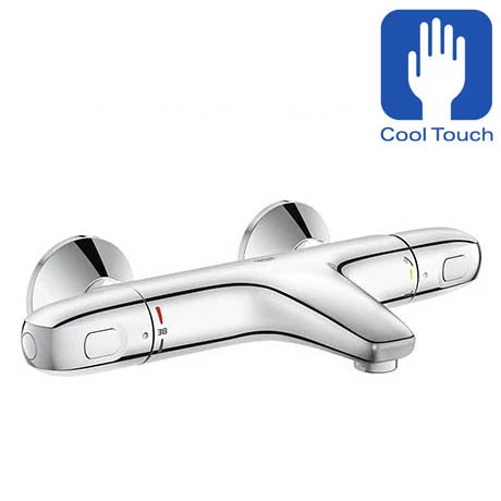 Grohe Grohtherm TMV2 1000 Wall Mounted Thermostatic Bath Shower Mixer - 34155003 3 Grohe Grohtherm TMV2 1000 Wall Mounted Thermostatic Bath Shower Mixer - 34155003