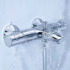 Grohe Grohtherm TMV2 800 Wall Mounted Thermostatic Bath Shower Mixer - 34567000 10 Grohe Grohtherm TMV2 800 Wall Mounted Thermostatic Bath Shower Mixer - 34567000 -Wall Mounted Taps Sales Store 34567000 D3 460