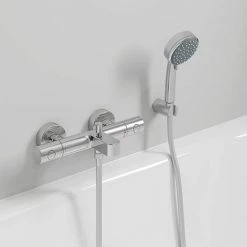 Grohe Precision Get Thermostatic Bath Mixer 1/2" - 34774000 -Wall Mounted Taps Sales Store 34774000 D2 460