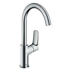 Hansgrohe Logis Single Lever Basin Mixer 210 with Swivel Spout without Waste - 71131000