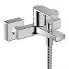 Hansgrohe Vernis Shape Exposed Single Lever Bath Shower Mixer - Chrome - 71450000 -Wall Mounted Taps Sales Store 71450000 P 1