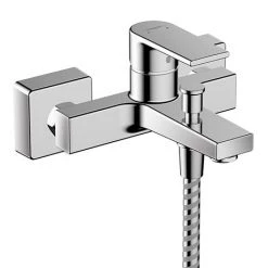 Hansgrohe Vernis Shape Exposed Single Lever Bath Shower Mixer with 2 Flow Rates - 71453000