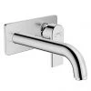 Hansgrohe Vernis Shape Wall Mounted Single Lever Basin Mixer - Chrome - 71578000 1 Hansgrohe Vernis Shape Wall Mounted Single Lever Basin Mixer - Chrome - 71578000 -Wall Mounted Taps Sales Store 71578000 P