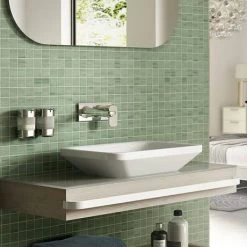 Ideal Standard Tonic II 180mm Spout Wall Mounted Basin Mixer -Wall Mounted Taps Sales Store A6334AA A5948NU D2 460