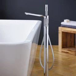 Ideal Standard Tonic II Single Lever Freestanding Bath Shower Mixer 11 Ideal Standard Tonic II Single Lever Freestanding Bath Shower Mixer -Wall Mounted Taps Sales Store A6347AA D3 460