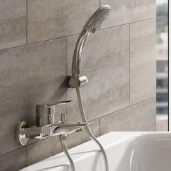 Ideal Standard Tesi Single Lever Exposed Bath Shower Mixer - A6583AA -Wall Mounted Taps Sales Store A6583AA D3 460