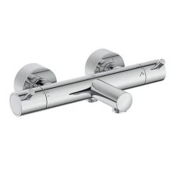 Ideal Standard Ceratherm T125 Exposed Thermostatic Wall Mounted Bath Shower Mixer - A7588AA
