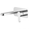 Nuie Arvan Chrome 2TH Wall Mounted Basin Mixer - ARV328 -Wall Mounted Taps Sales Store ARV328 P