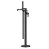 Toreno Round Black Freestanding Bath Shower Mixer -Wall Mounted Taps Sales Store ARV421 P