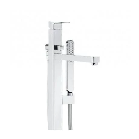 Crosswater - Atoll Floor Mounted Freestanding Bath Shower Mixer - AT416FC 4 Crosswater - Atoll Floor Mounted Freestanding Bath Shower Mixer - AT416FC - Image 2