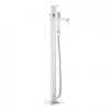 Crosswater - Atoll Floor Mounted Freestanding Bath Shower Mixer - AT416FC 2 Crosswater - Atoll Floor Mounted Freestanding Bath Shower Mixer - AT416FC -Wall Mounted Taps Sales Store AT416FC P