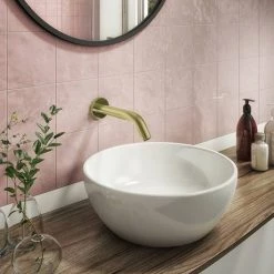 Arezzo Brushed Brass Infrared Sensor Wall Mounted Mixer Tap 5 Arezzo Brushed Brass Infrared Sensor Wall Mounted Mixer Tap -Wall Mounted Taps Sales Store AZ813 BB d1 460