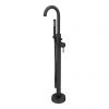 Arezzo Matt Black Freestanding Bath Tap with Shower Mixer -Wall Mounted Taps Sales Store AZFSBLK PROD