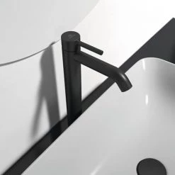 Ideal Standard Ceraline Silk Black Single Lever Tall Basin Mixer 11 Ideal Standard Ceraline Silk Black Single Lever Tall Basin Mixer -Wall Mounted Taps Sales Store BD365XG D3 460