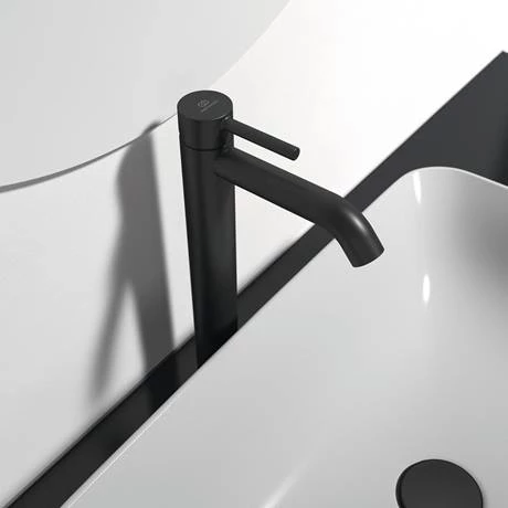 Ideal Standard Ceraline Silk Black Single Lever Tall Basin Mixer 6 Ideal Standard Ceraline Silk Black Single Lever Tall Basin Mixer - Image 4