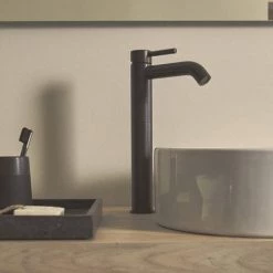 Ideal Standard Ceraline Silk Black Single Lever Tall Basin Mixer 12 Ideal Standard Ceraline Silk Black Single Lever Tall Basin Mixer -Wall Mounted Taps Sales Store BD365XG D4 460