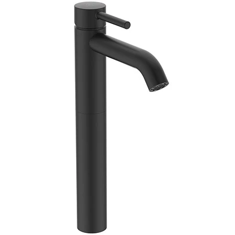 Ideal Standard Ceraline Silk Black Single Lever Tall Basin Mixer 3 Ideal Standard Ceraline Silk Black Single Lever Tall Basin Mixer