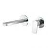 BagnoDesign Teatro Chrome Wall Mounted 2-Hole Basin Mixer -Wall Mounted Taps Sales Store BDM TEA 315 CP P