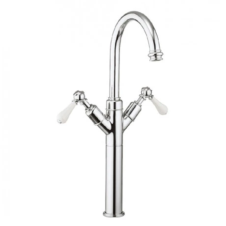Crosswater - Belgravia Lever Tall Monobloc Basin Mixer Tap - Chrome - BL118DNC_LV 3 Crosswater - Belgravia Lever Tall Monobloc Basin Mixer Tap - Chrome - BL118DNC_LV