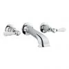 Crosswater - Belgravia Lever Wall Mounted Bath Spout with Stop Taps 1 Crosswater - Belgravia Lever Wall Mounted Bath Spout with Stop Taps -Wall Mounted Taps Sales Store BL350WC LV BL0370WC P