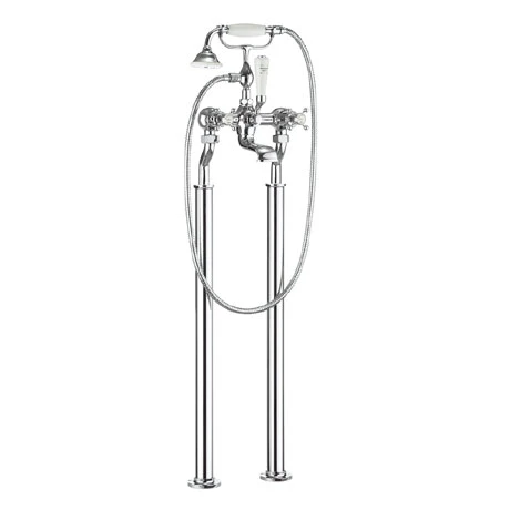 Crosswater - Belgravia Crosshead Floor Mounted Freestanding Bath Shower Mixer 3 Crosswater - Belgravia Crosshead Floor Mounted Freestanding Bath Shower Mixer