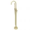 Arezzo Brushed Brass Freestanding Bath Tap with Shower Mixer -Wall Mounted Taps Sales Store CT002 BB np