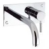 Crosswater - Design Wall Mounted 2 Hole Set Basin Mixer - DE121WNC -Wall Mounted Taps Sales Store DE121WNC P 1