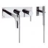 Crosswater - Design Wall Mounted 3 Hole Bath Shower Mixer - DE431WC 1 Crosswater - Design Wall Mounted 3 Hole Bath Shower Mixer - DE431WC -Wall Mounted Taps Sales Store DE431WC P