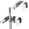 Elite Wall Mounted Tap Package (Bath + Basin Tap) -Wall Mounted Taps Sales Store ELIPK p