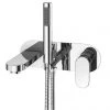 Elite Wall Mounted Bath Shower Mixer Tap + Shower Kit 2 Elite Wall Mounted Bath Shower Mixer Tap + Shower Kit -Wall Mounted Taps Sales Store Elite Wall Mounted Bath Shower Mixer Tap n p