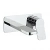 Crosswater Glide II Chrome Wall Mounted 2 Hole Set Basin Mixer - GD121WNC -Wall Mounted Taps Sales Store GD121WNC P