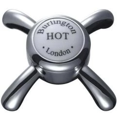 Burlington Anglesey Angled Wall Mounted Bath Shower Mixer with Shower Hook - H335-AN -Wall Mounted Taps Sales Store H335 AN d 375