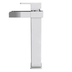 Monza Waterfall High Rise Mono Basin Mixer Tap -Wall Mounted Taps Sales Store HIG001 D2 460