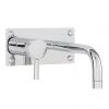 Hudson Reed Tec Single Lever Wall Mounted Bath/Basin Filler - Chrome - PN328 -Wall Mounted Taps Sales Store Hudson Reed Tec Single Lever Wall Mounted Bath Basin Filler Chrome PN328 n p