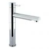 Crosswater - Kai Lever Tall Monobloc Basin Mixer Tap with Swivel Spout - KL116DNC -Wall Mounted Taps Sales Store KL116DNC P