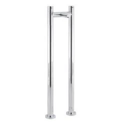 Crosswater - Kai Lever Floor Mounted Freestanding Bath Filler - KL322DC-AA002FC