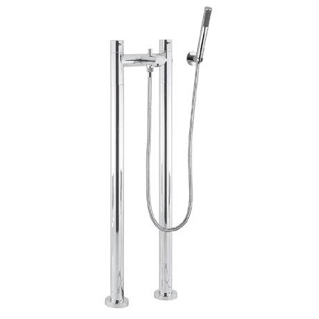 Crosswater - Kai Lever Floor Mounted Freestanding Bath Shower Mixer - KL422DC-AA002FC 3 Crosswater - Kai Lever Floor Mounted Freestanding Bath Shower Mixer - KL422DC-AA002FC