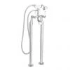 Lancaster Traditional Freestanding Chrome Bath Shower Mixer & Shower Kit -Wall Mounted Taps Sales Store Lancaster Traditional Freestanding Chrome Bath Shower Mixer prd