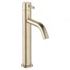 Crosswater MPRO Tall Monobloc Basin Mixer - Brushed Brass - PRO112DNF -Wall Mounted Taps Sales Store PRO112DNF P