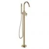 Crosswater MPRO Floor Mounted Freestanding Bath Shower Mixer - Brushed Brass - PRO416FF 1 Crosswater MPRO Floor Mounted Freestanding Bath Shower Mixer - Brushed Brass - PRO416FF -Wall Mounted Taps Sales Store PRO416FF P