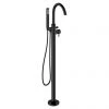 Crosswater MPRO Floor Mounted Freestanding Bath Shower Mixer - Matt Black - PRO416FM -Wall Mounted Taps Sales Store PRO416FM P